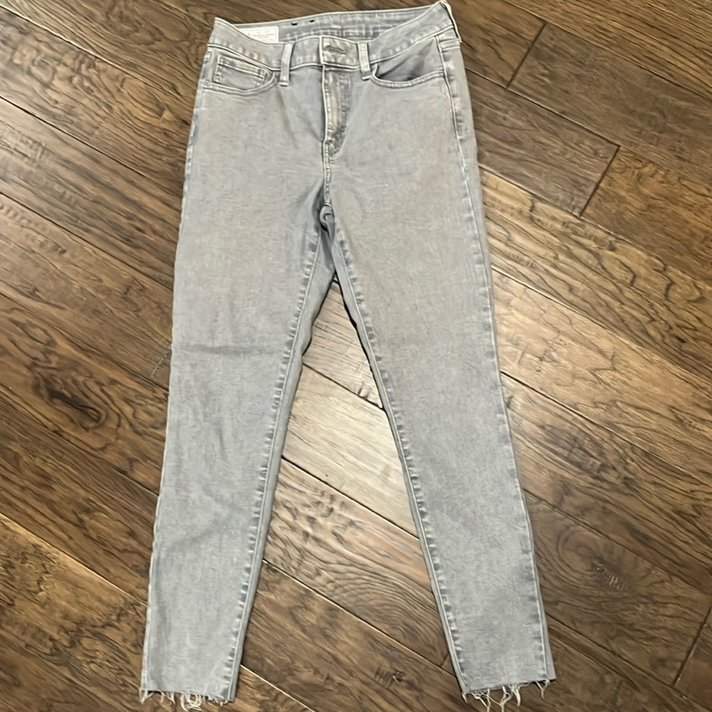 Only once worn grey skinny jeans